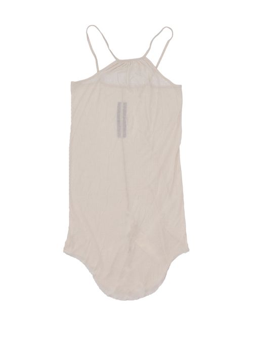 Beige Square Neck Tank Top