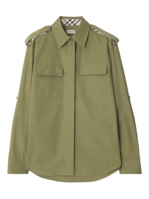 Burberry cotton shirt - Green