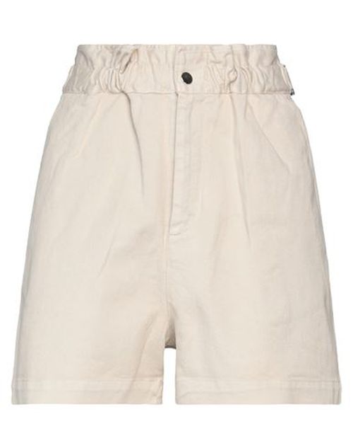 Woman Denim shorts Beige Size 2 Cotton, Elastane