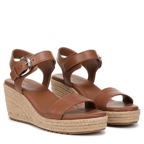 Women's Stella Wedge Sandals (Walnut Brown Leather)