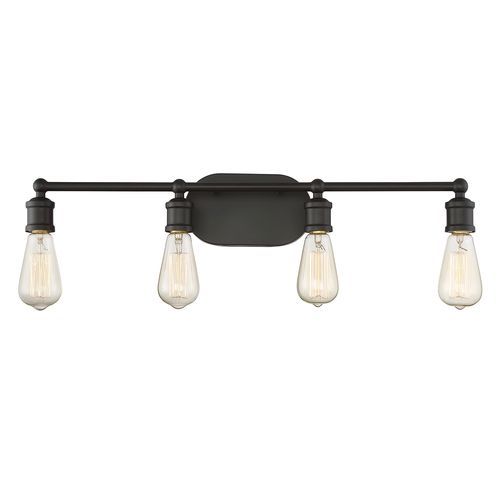 Trade Winds Lighting 4-Light Bathroom Vanity Light In Oil Rubbed Bronze - TW021627ORB