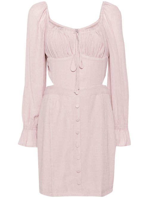 Lace detailing dress - Pink