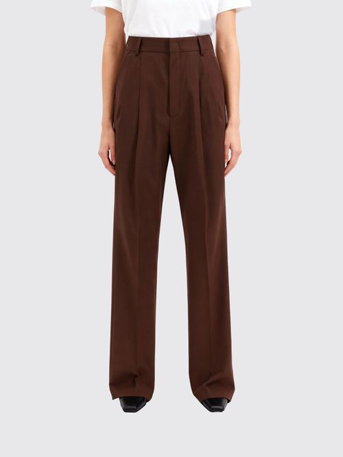 Pants Woman color Brown