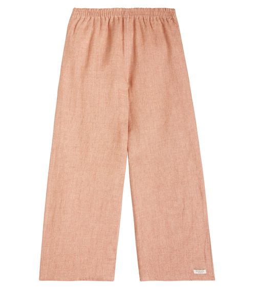Revoi linen-blend pants