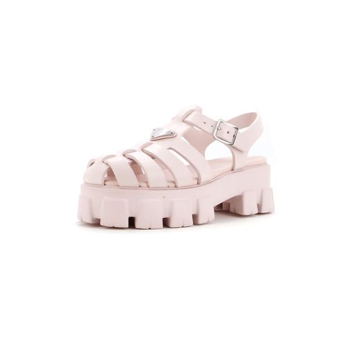 Women's Monolith Cage Platform Sandals Rubber