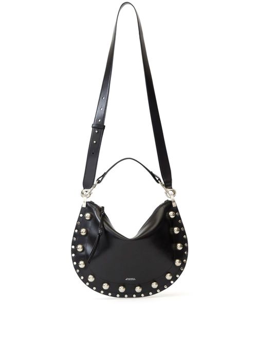 Oskan Soft Zipped cross body bag - Black