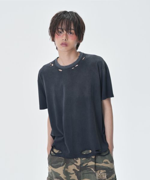 Hard Vintage Washing Crop T-Shirt