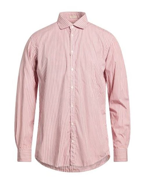 Man Shirt Pink Size L Cotton