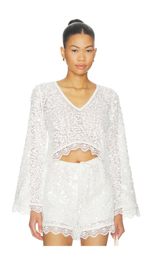 Waimari Holly Top in White. XS. Also in S