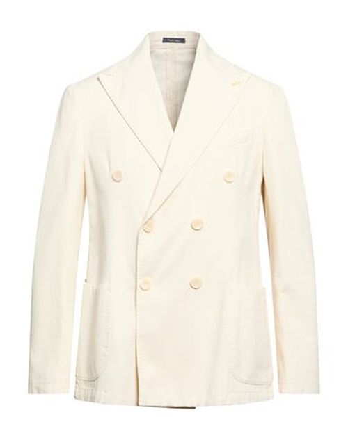 Man Blazer Off white Size 40 Cotton