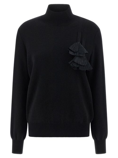 Floral Insert Sweater