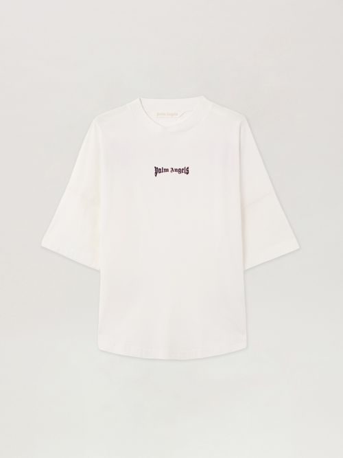 Outline Logo Over T