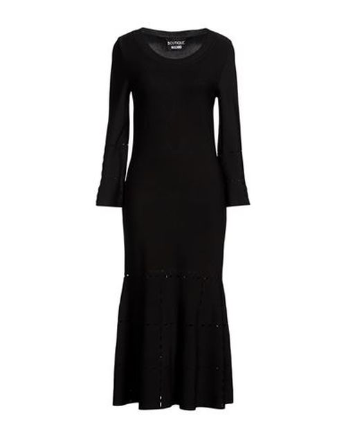 Woman Midi dress Black Size 6 Viscose, Polyamide
