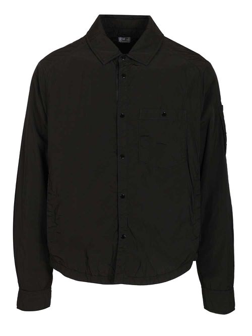 C. P. Company Chrome-R Padded Lens Overshirt Jackets Black