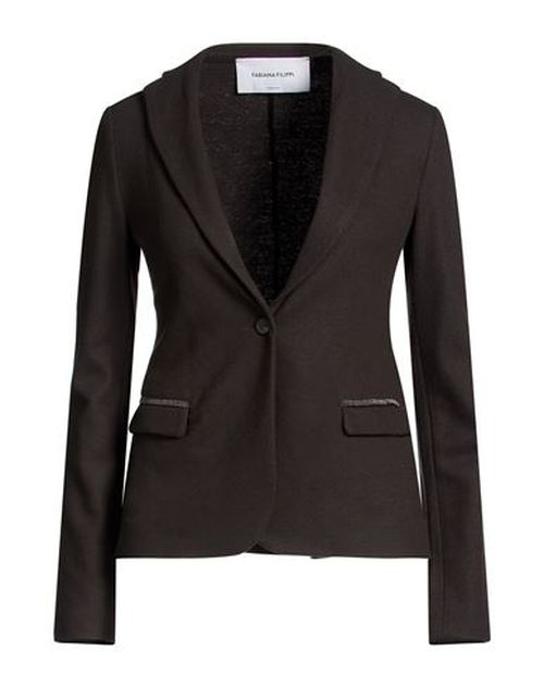 Woman Blazer Lead Size 2 Wool, Polyamide