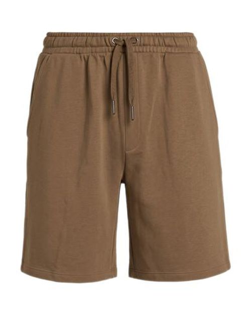 Man Shorts & Bermuda Shorts Brown Size XL Cotton