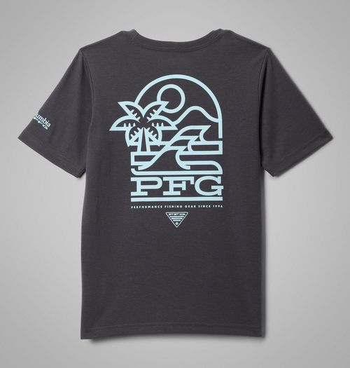 Boys' PFG Palm Waves Short Sleeve T-Shirt-