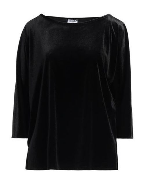 Woman Top Black Size 4 Polyester, Elastane