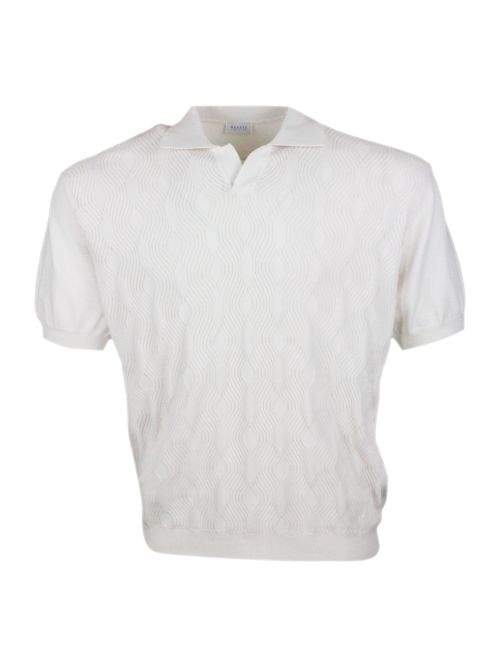 04651-A TRIP IN A BAG T-shirts and Polos White 100co - Men