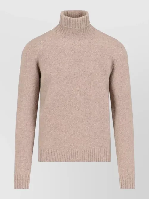 Drumohr - turtleneck knit sweater ribbed cuffs he
