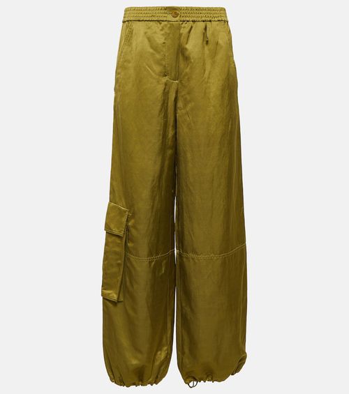Slouchy Coolness hemp-blend cargo pants