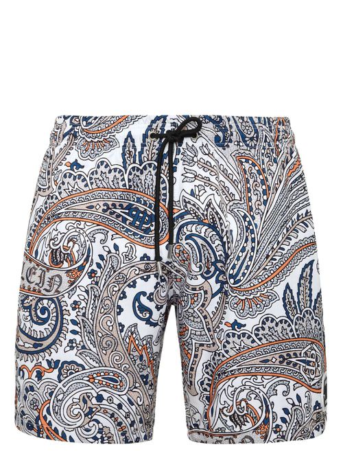 Paisley-print swim shorts - Multicolour