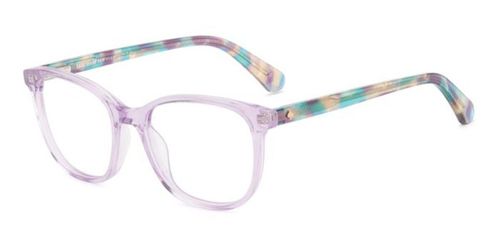 Kate Spade KS Joelyn 2 Kids B3V Kids' Eyeglasses Purple Size 46 - Blue Light Block Available