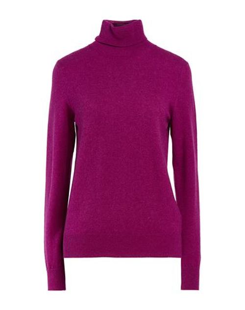 Woman Turtleneck Mauve Size 4 Cashmere