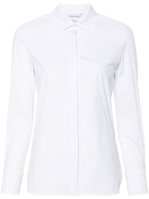 Knut poplin shirt - White