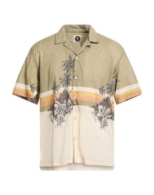 Man Shirt Sage green Size XL Cotton