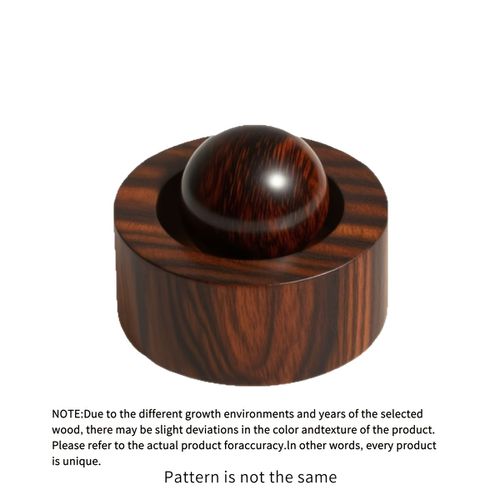 TEMU 2pcs Natural Wooden Spherical Diffusers - Non-electric Essential Oil Holders, Slow-release Long-lasting Fragrance, For Home, Car, Bathroo