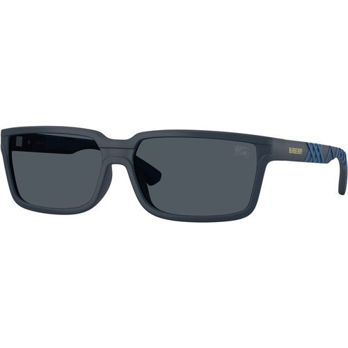 Burberry Man Burberry BE4495D 424087 Sunglasses Injected Blue Grey Squared Norma
