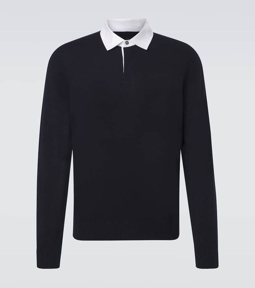 Cashmere and linen sweater