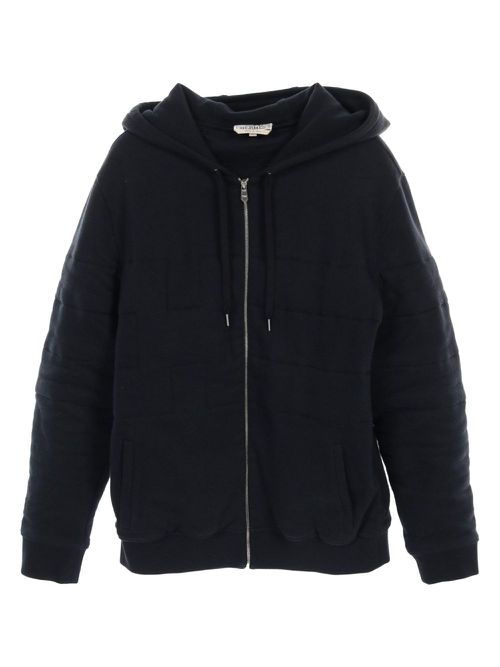 2000s H logo zip-up hoodie - Blue