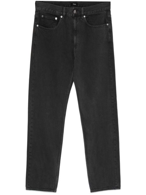 Patch-detail jeans - Grey
