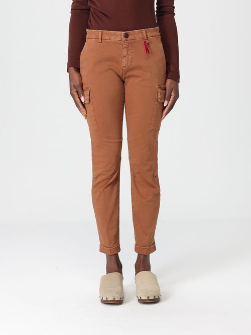 Pants Woman color Brick Red