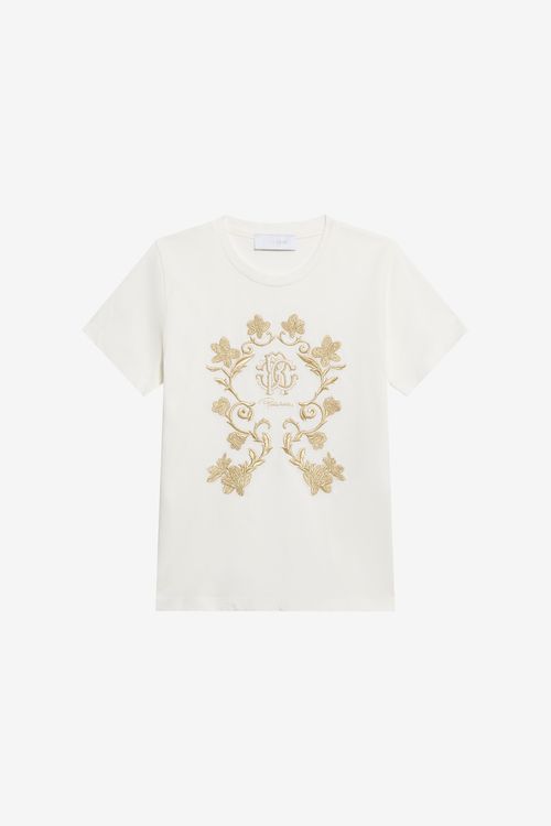 White Cotton T-shirt
