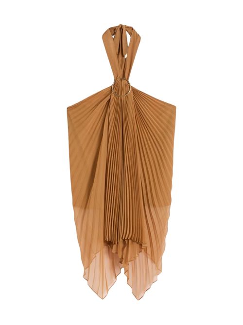Plissé Chiffon Top