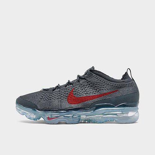 Men's Air VaporMax 2023 Flyknit Running Shoes in Grey/Dark Grey