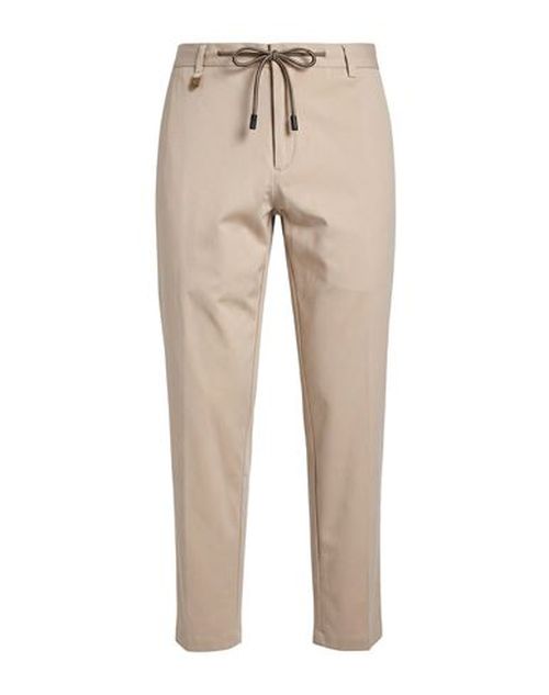 Man Pants Beige Size 38 Cotton, Polyamide, Elastane