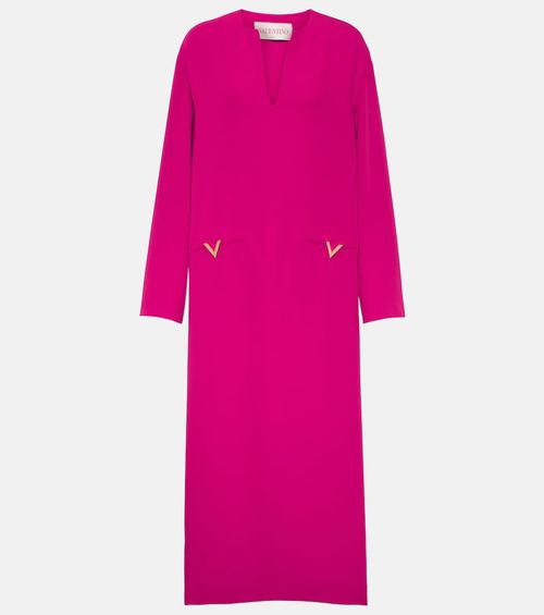 VGold silk kaftan