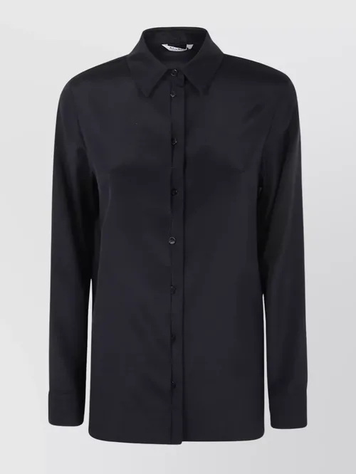 Max Mara - silk shirt "avion" featuring pleated back