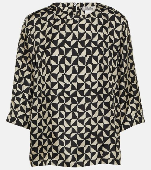 Relais silk blouse