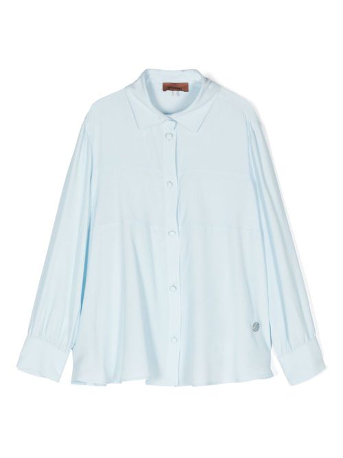 Georgette shirt - Blue