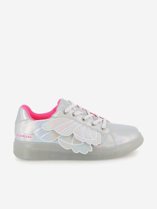Girls Butterfly Wings Trainers in White