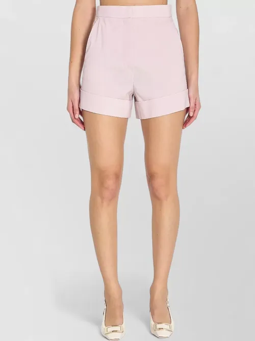 Max Mara - tailored wool mohair silk blend short