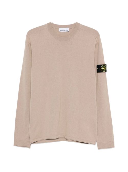 Ribbed Neckline Sweater for Men