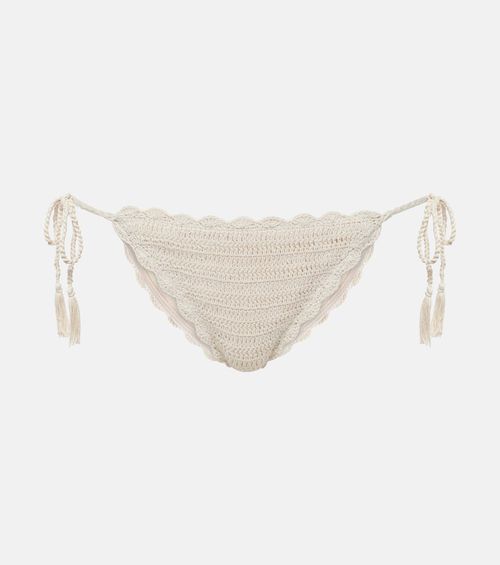 Classic crochet cotton bikini bottom