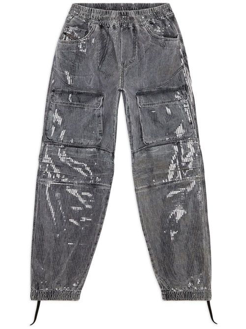 D-Mirt 0pgac straight-leg jeans - Grey
