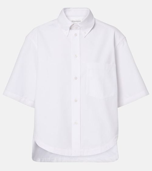 Oversized cotton shirt